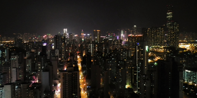 Night Sky over HK!