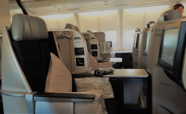 Malaysia Airlines' Business Cabin