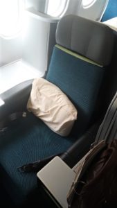Aer Lingus Business Class Seat