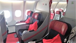 AirAsia Premium Flatbed cabin