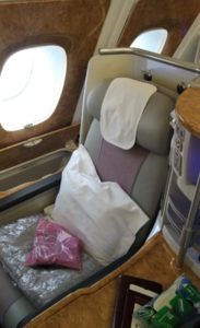 A380 Business Class seat