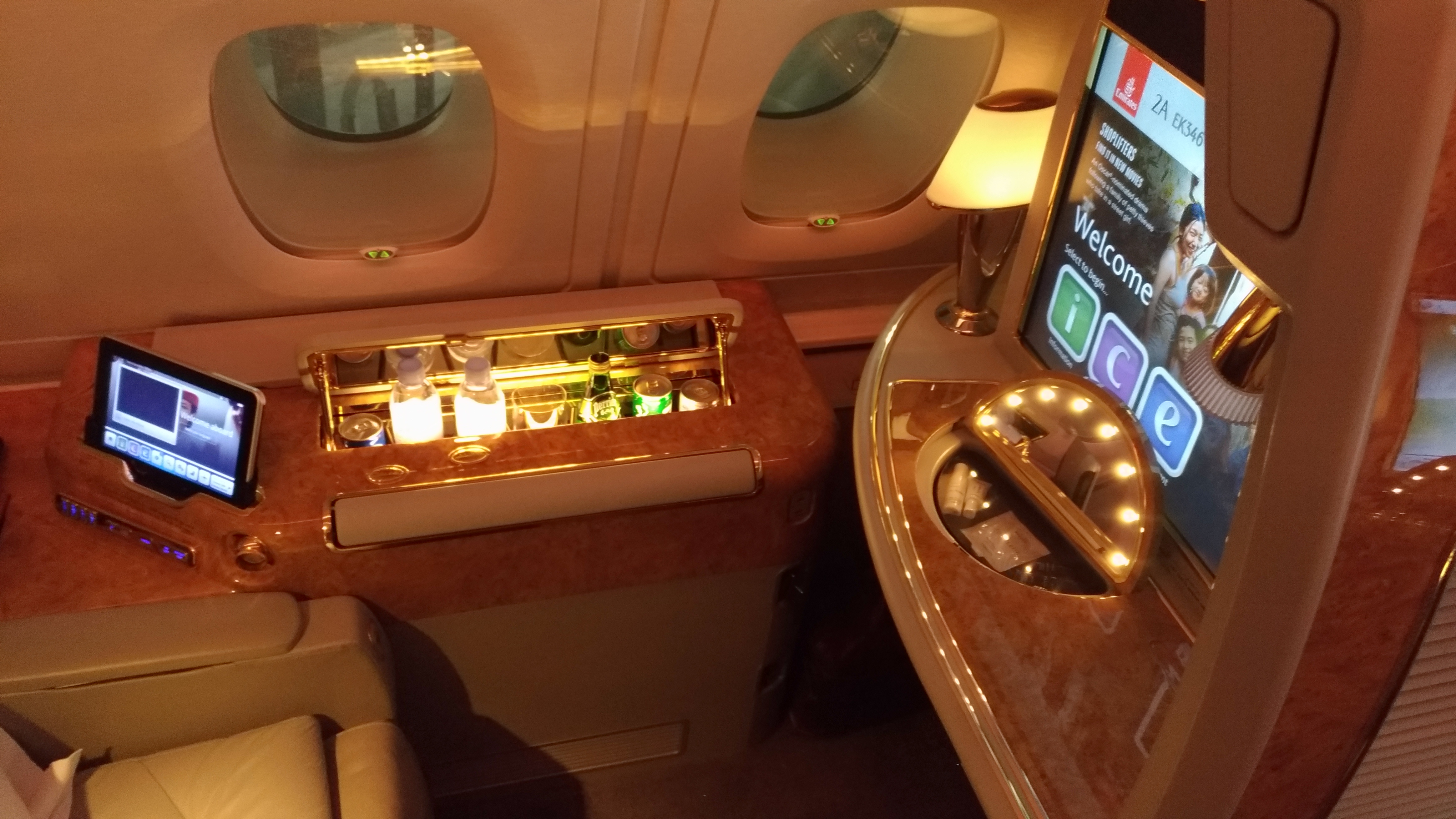 Emirates A380 First Class