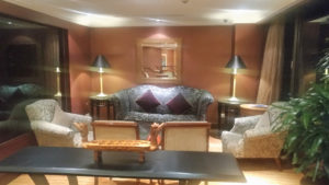 Shangri-La Club Lounge upholstery...