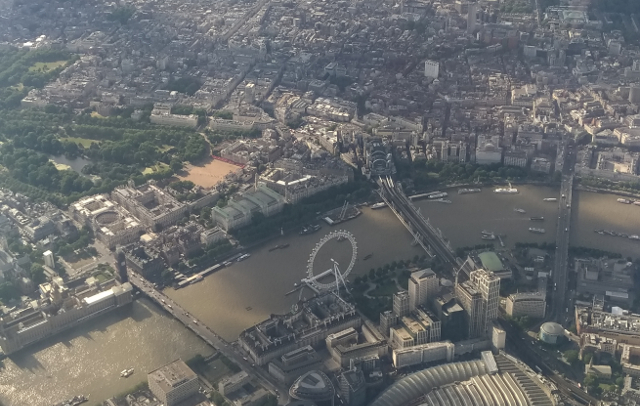 London from aircraft