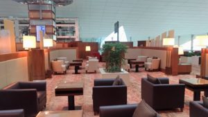 Emirates Concourse A business lounge