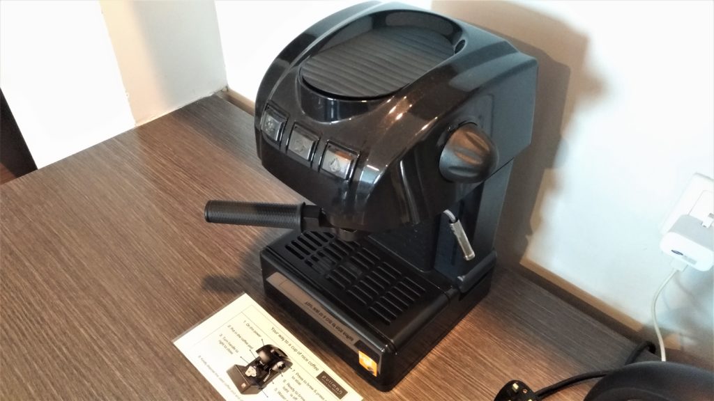 Pullman Kuching coffee machine