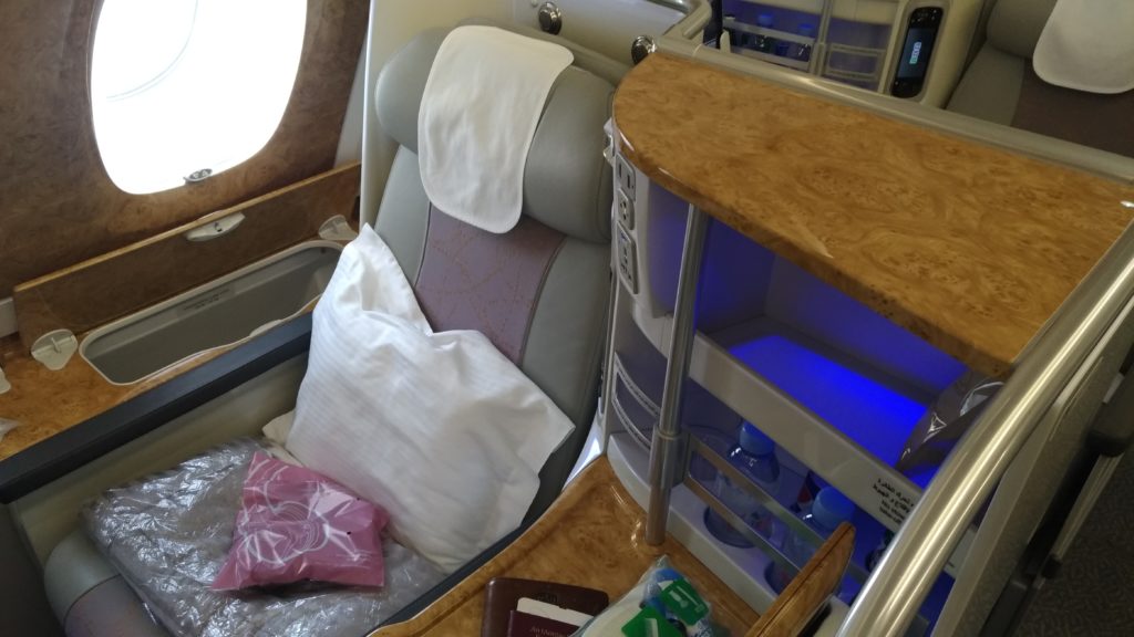 Emirates A380 Business Class