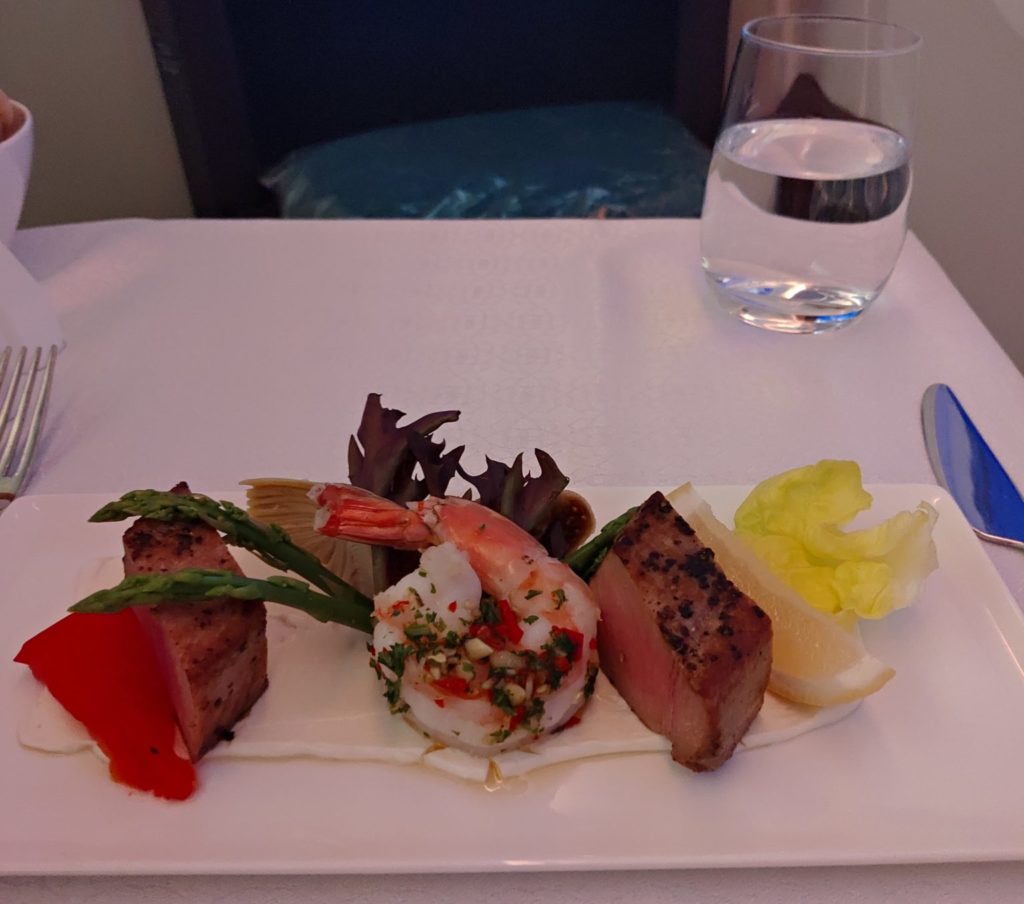 Oman Air Business Cabin Starter