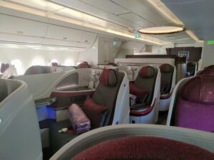 Qatar Airways QR17 to Dublin