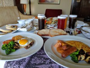 Shangri-La KL Breakfast in-room