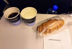 Air France short-haul breakfast