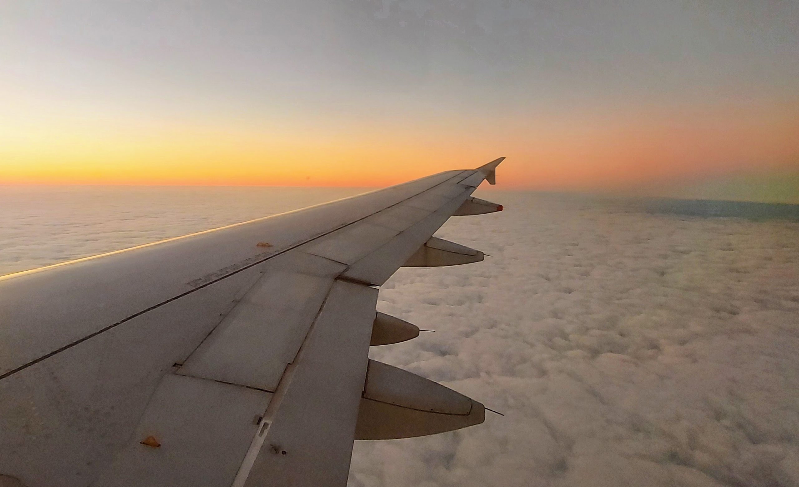 Air France window seat view