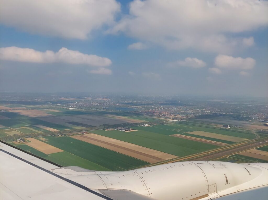 Amsterdam landing