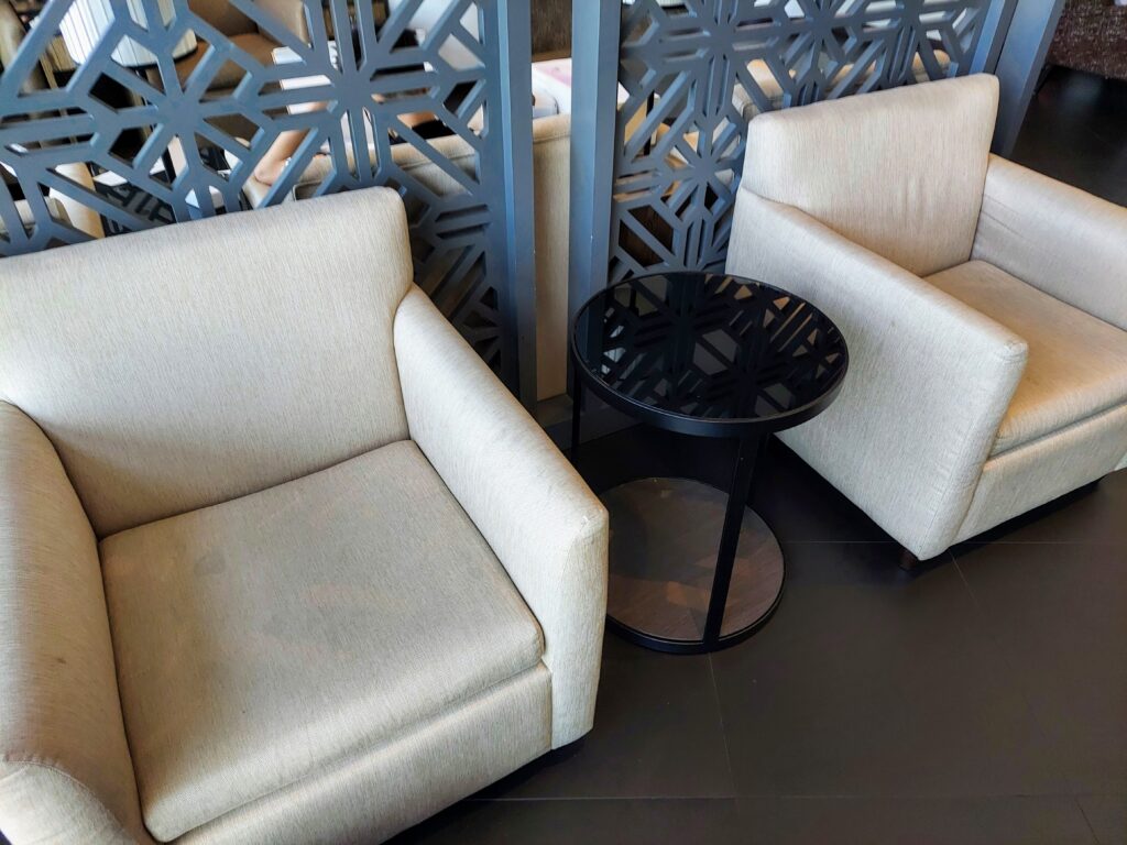 Malaysia Airlines Lounge Seating