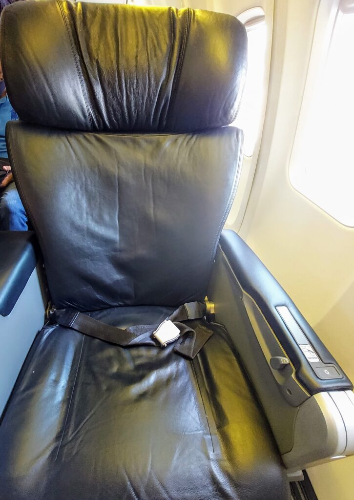 Malaysia Airlines 737 Business Class Seat