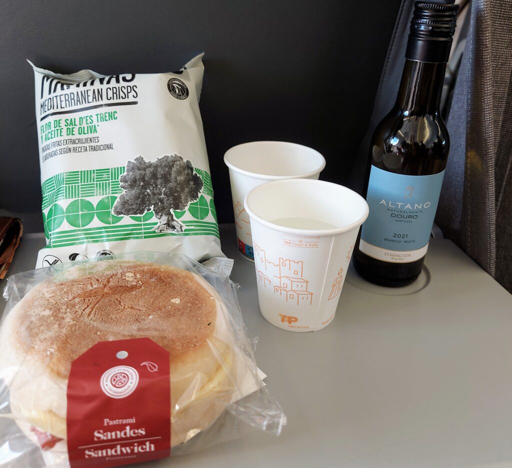 TAP Express In-flight dining