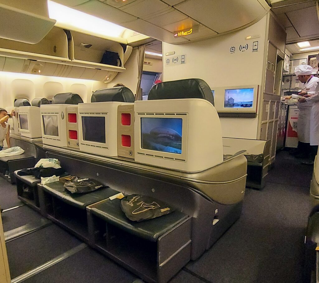 Turkish Airlines 777 Business Class