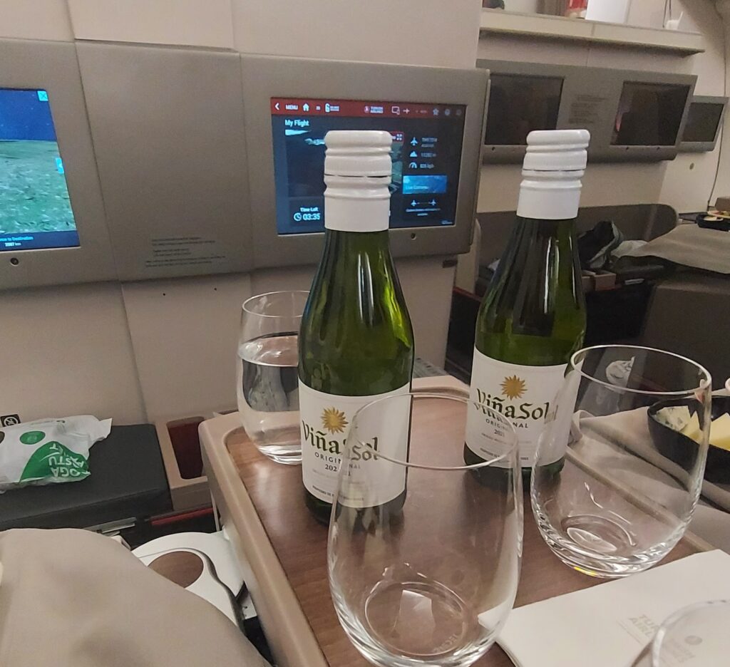 Turkish Airlines - wine shortage