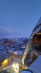 There’s an almost alarming wealth of accommodation options of varying features and novelty available, but we settled on the Kelebek Special Cave Hotel