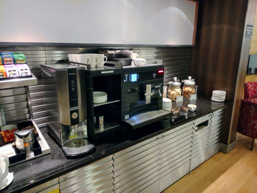 Airport Lounge Coffee Machine