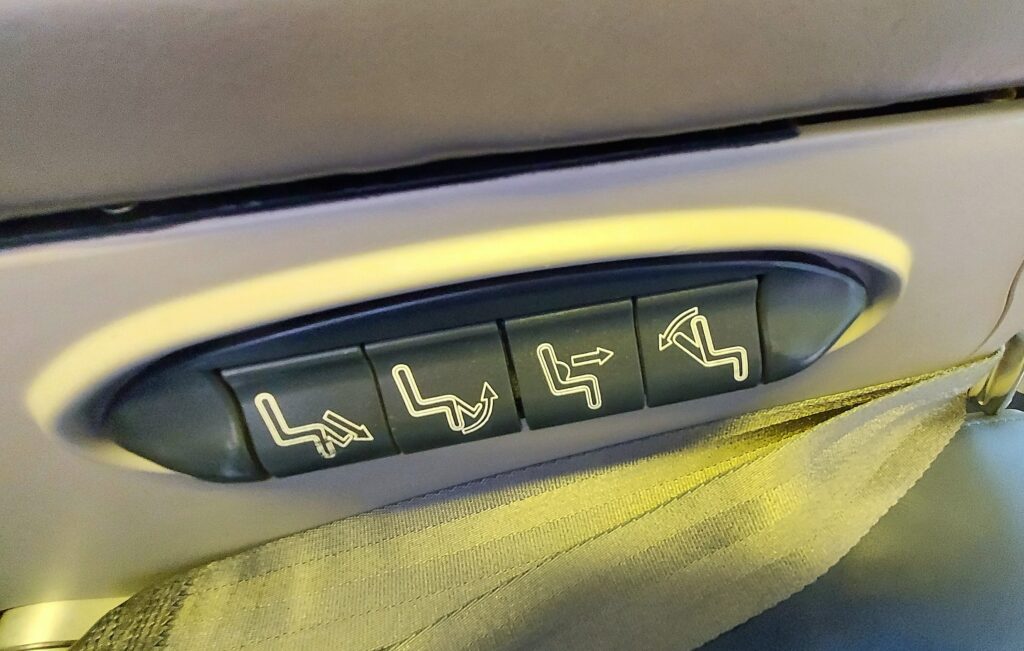 Batik Air's business class seat options
