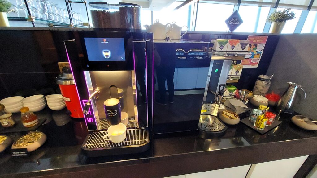 Dublin Airport's The East Lounge - Coffee bar