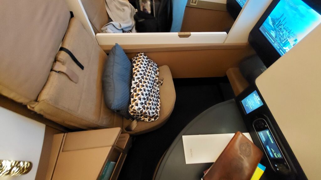 Etihad's Business Class 787