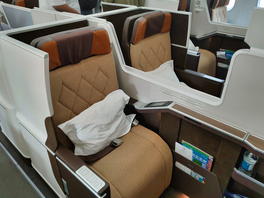 Oman Air's 787 Business Class