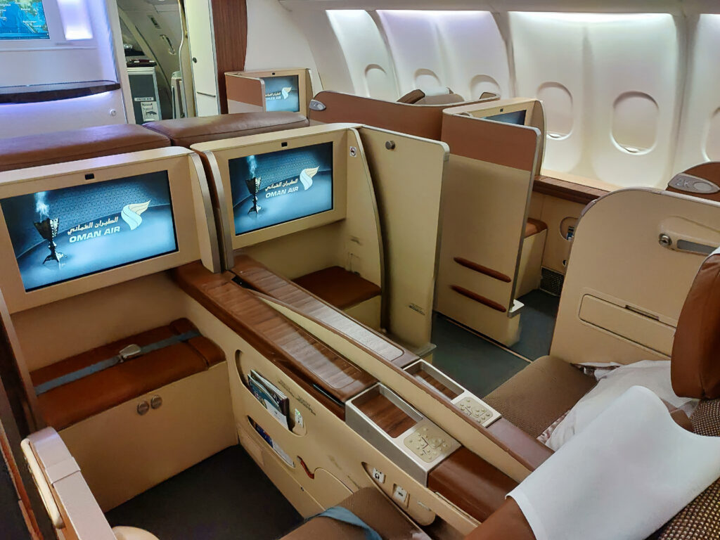 Oman Air's A330 Business Class