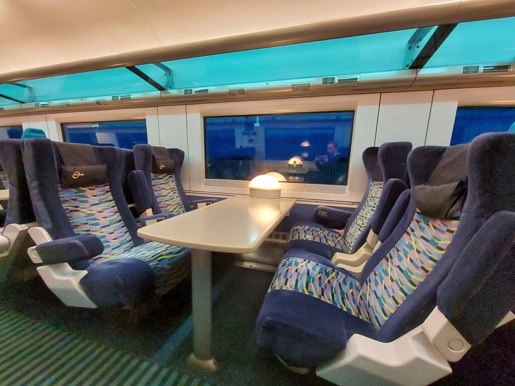 Irish Rail Citygold seating