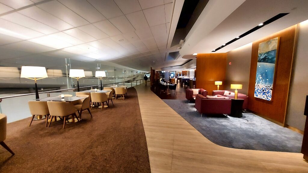 Etihad Business Class Lounge - Top Floor