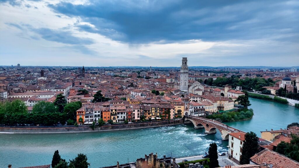 View of Verona from St. Pietro Castle