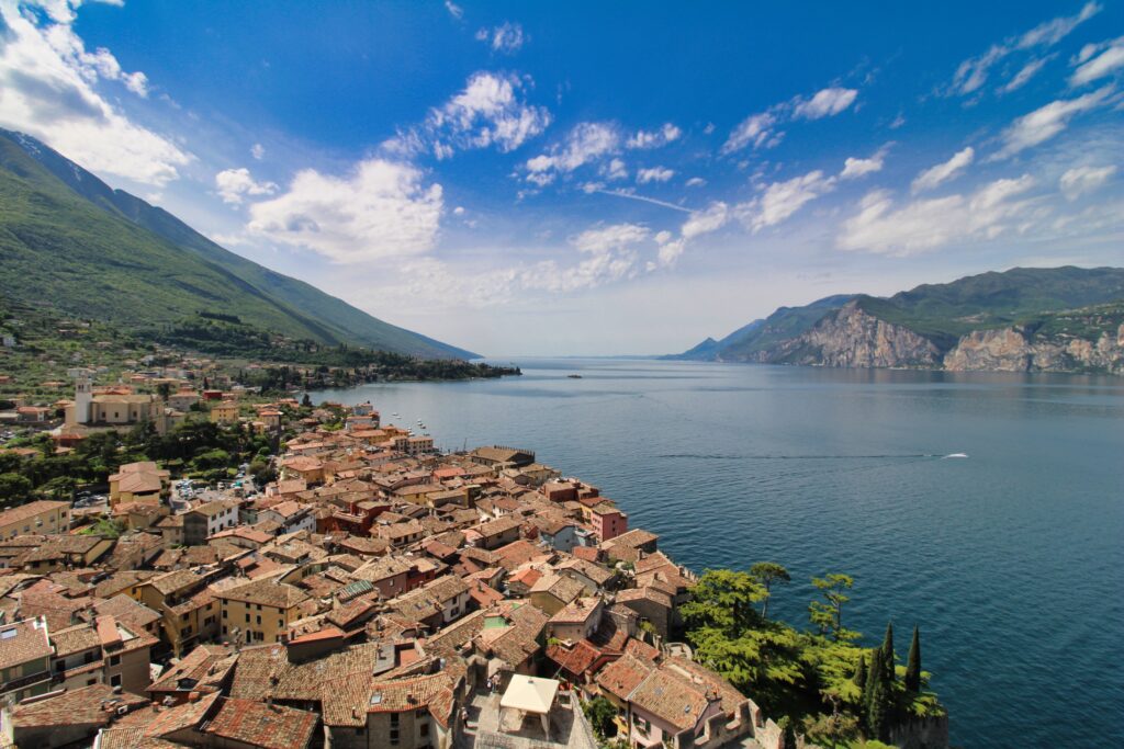 Lake Garda, seen from Malcesine